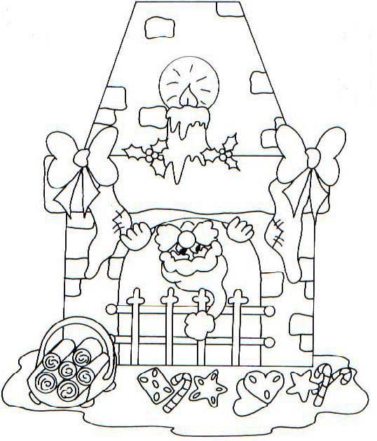 Skarpety świąteczne kolorowanki